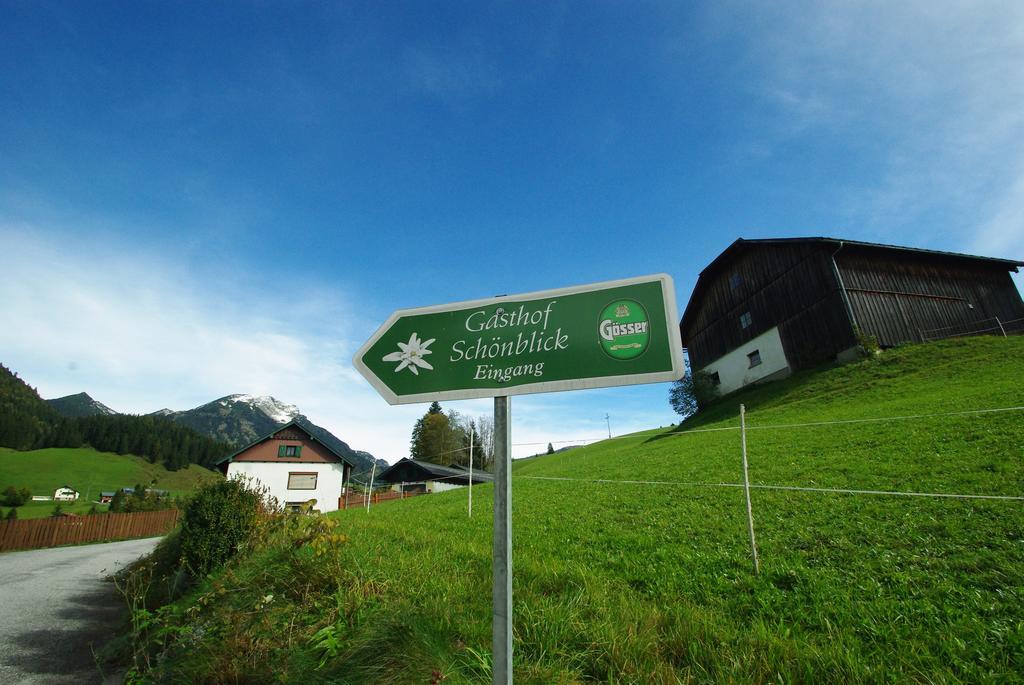 Gasthof Schonblick Hotel Russbach am Pass Gschuett Luaran gambar